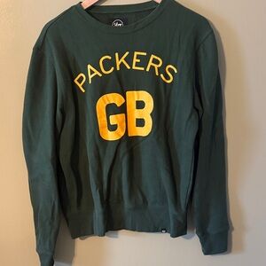 47 Brand Packers Green Crewneck Sweater